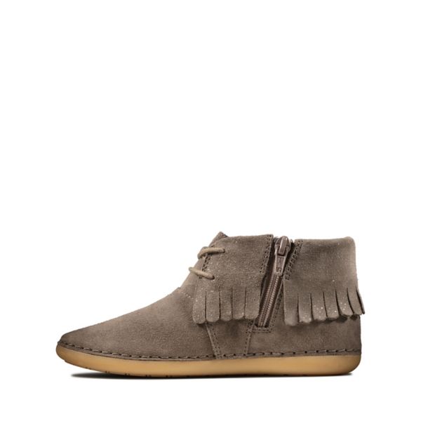 Clarks Girls Skylark Form Kid Casual Shoes Brown | CA-6983471